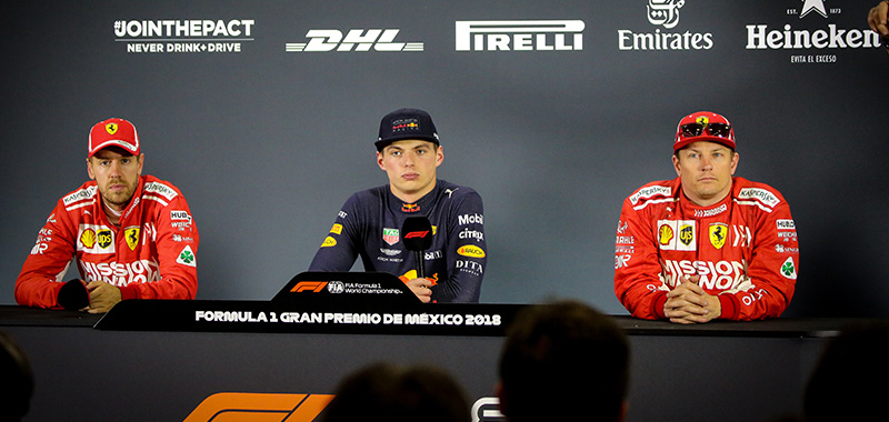 Max Verstappen, se lleva la victoria del  FORMULA 1 GRAN PREMIO DE MÉXICO 2018  y Hamilton se corona campeón por segundo año consecutivo en México.