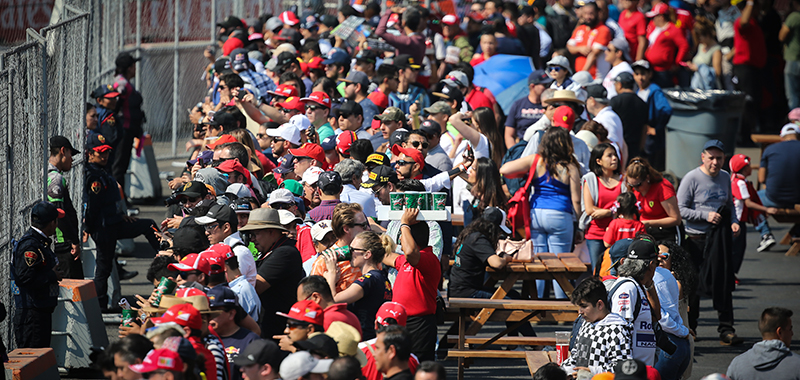 84,976 fans witnessed the first day of track action and activities at the FORMULA 1 GRAN PREMIO DE MÉXICO 2018™