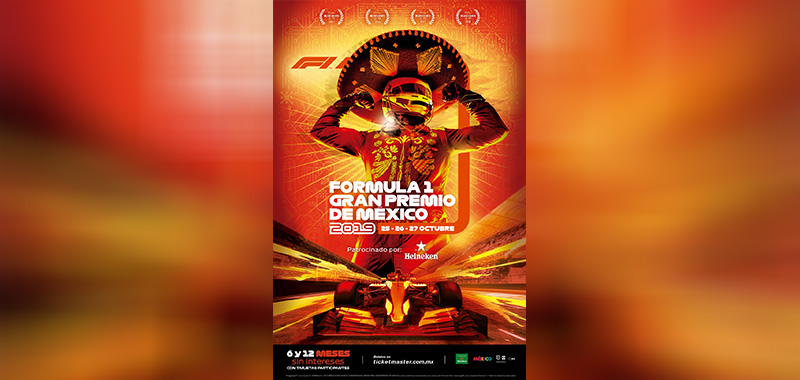 The FORMULA 1 GRAN PREMIO DE MÉXICO™  kicks-off its F1FTH LAP 