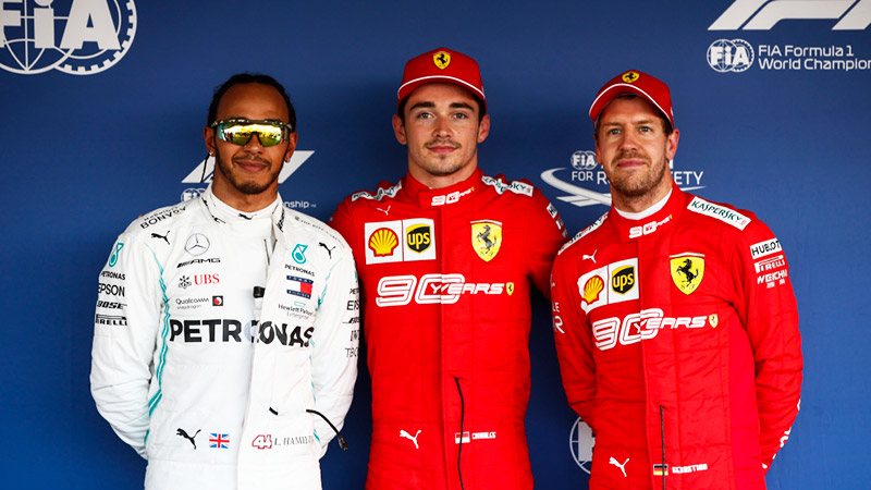 Leclerc consigue su cuarta pole position consecutiva